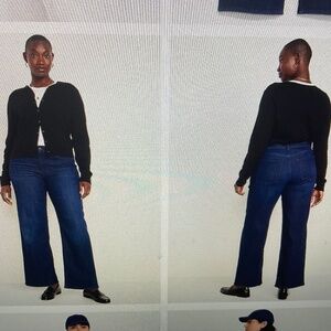Old Navy WOW High Waisted Wide Leg Jeans NWT Size 18